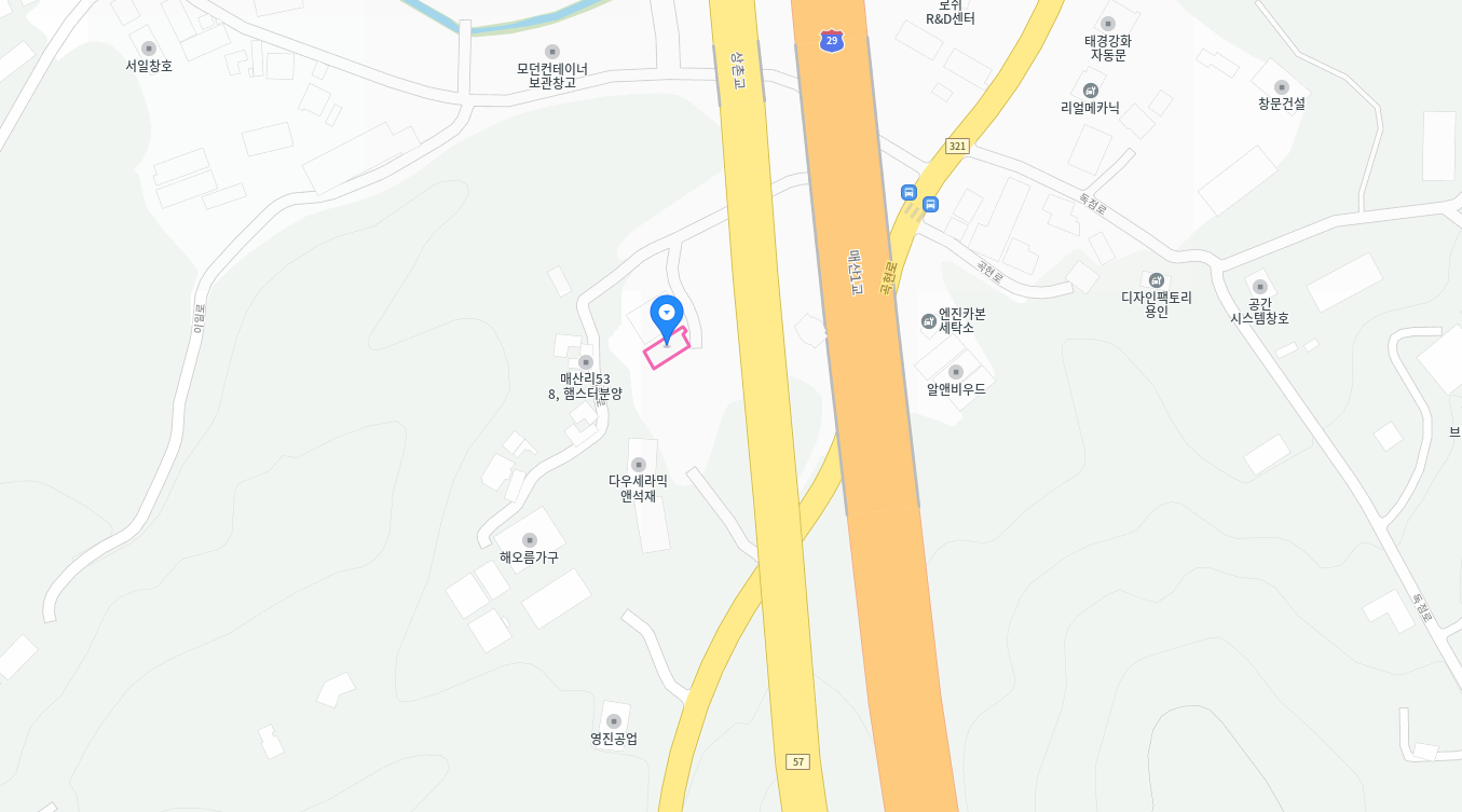온다정 지도 위치